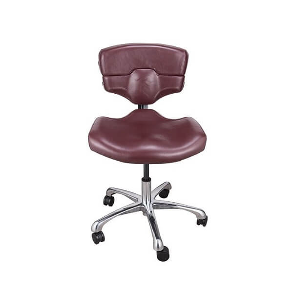 TATSoul Mako Studio Chair - Ox Blood - magnumtattoosupplies