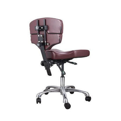 TATSoul Mako Studio Chair - Ox Blood - magnumtattoosupplies