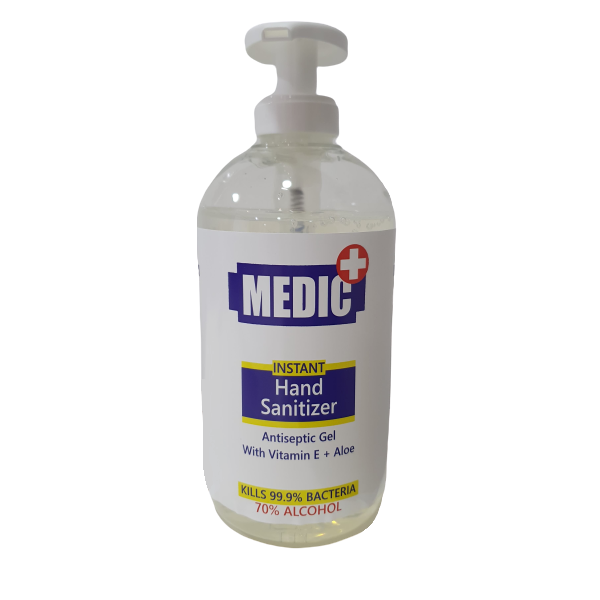 Antibacterial Hand Sanitiser Gel (500ml) - magnumtattoosupplies