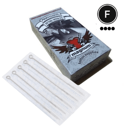 Flat Shaders (F) Tattoo Needles - magnumtattoosupplies