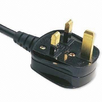 3 PIN PLUG - POWER LEAD (CLOVER) 1.8M LONG