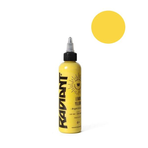 Radiant Ink - Lemon Yellow - magnumtattoosupplies