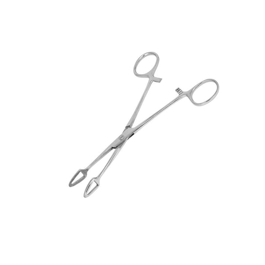 Steel Reverse Pennington Forceps - Standard Size (Closed End)