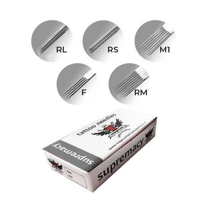 (0.25mm) Supremacy Round Shaders (RS) Tattoo Needles