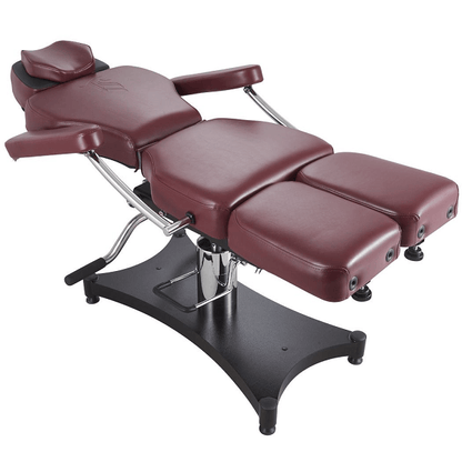 TATSoul 680 Oros Tattoo Client Chair - Ox Blood