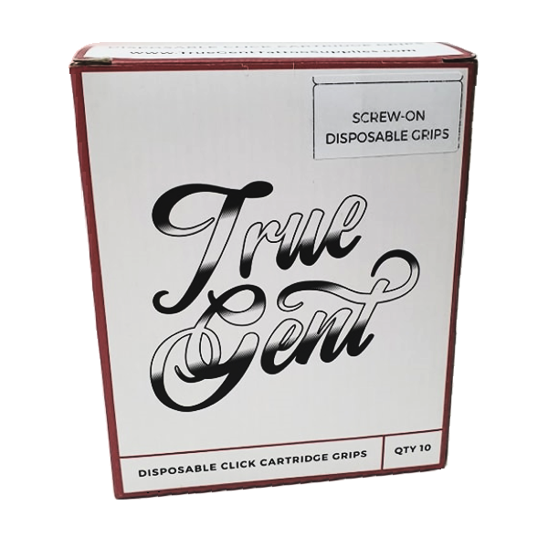 True Gent Screw-on Disposable Grips - magnumtattoosupplies