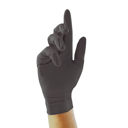 Unigloves Biotouch - Biodegradable Black Nitrile Gloves (100)