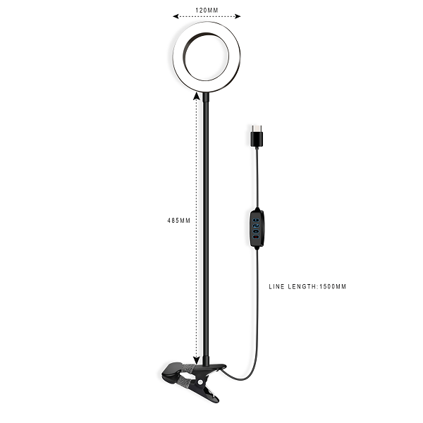 LED Ring Clip Light