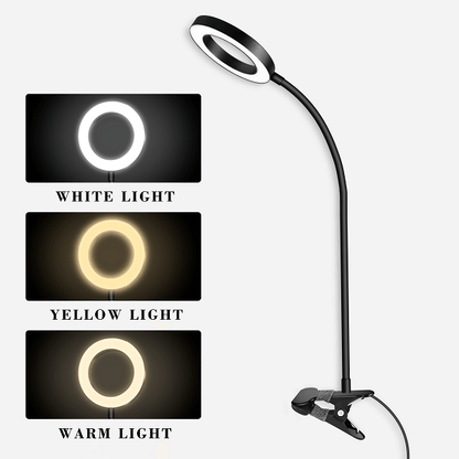 LED Ring Clip Light